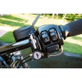 Sato Racing Helmet Lock for Harley Davidson - Handlebar mount (one inch bar diameter) Sato Racing Helmet Lock for Harley Davidson - Handlebar mount (one inch bar diameter)
